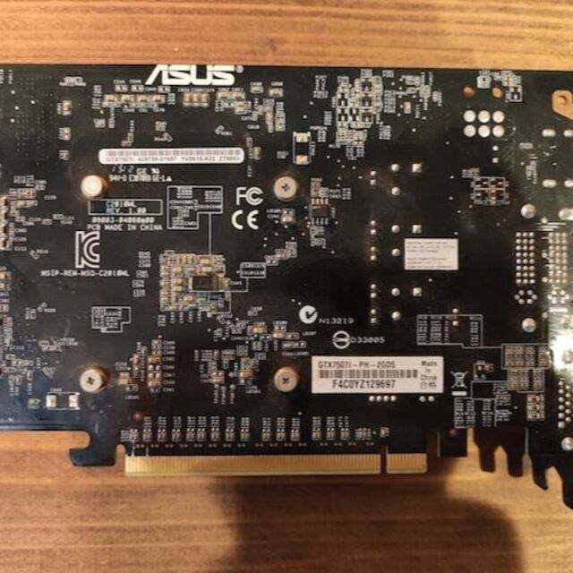 ASUS GTX750ti 2G　グラフィックボード　グラボ 2