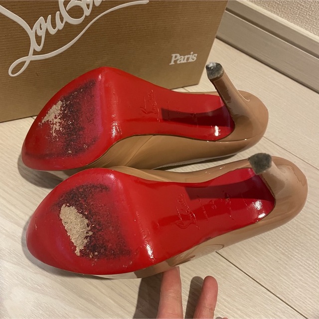 Christian Louboutin(クリスチャンルブタン)のChristian Louboutin Bianca140 Nude レディースの靴/シューズ(ハイヒール/パンプス)の商品写真