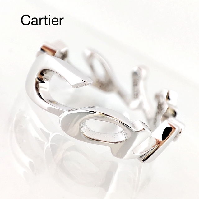 Cartier - Cartier カルティエ シグネチャー ロゴ リング WG ジュウル