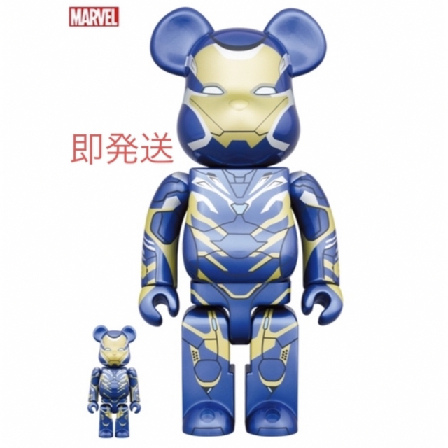 BE@RBRICK IRON MAN RESCUE SUIT 100 & 400