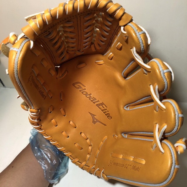 ◆タグ付未使用品◆ ミズノ グロエリ 一般 大人用 軟式 野球 グローブ グラブ