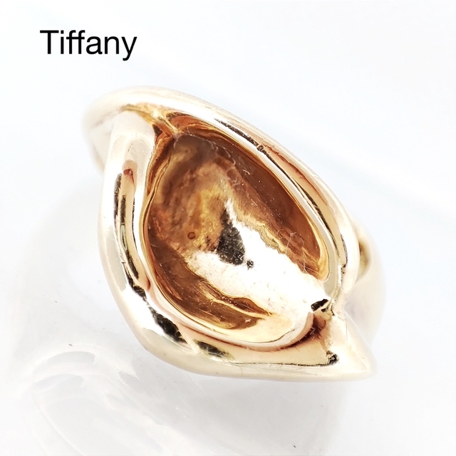 Tiffany & Co. - お値下げ不可　ティファニー ヴィンテージ ペレッティ リング YG ジュウル