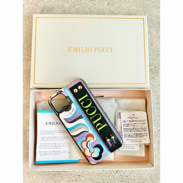 EMILIO PUCCI(エミリオプッチ)のEMILIO PUCCI  エミリオプッチiPhone11  カバー  ケース スマホ/家電/カメラのスマホアクセサリー(iPhoneケース)の商品写真