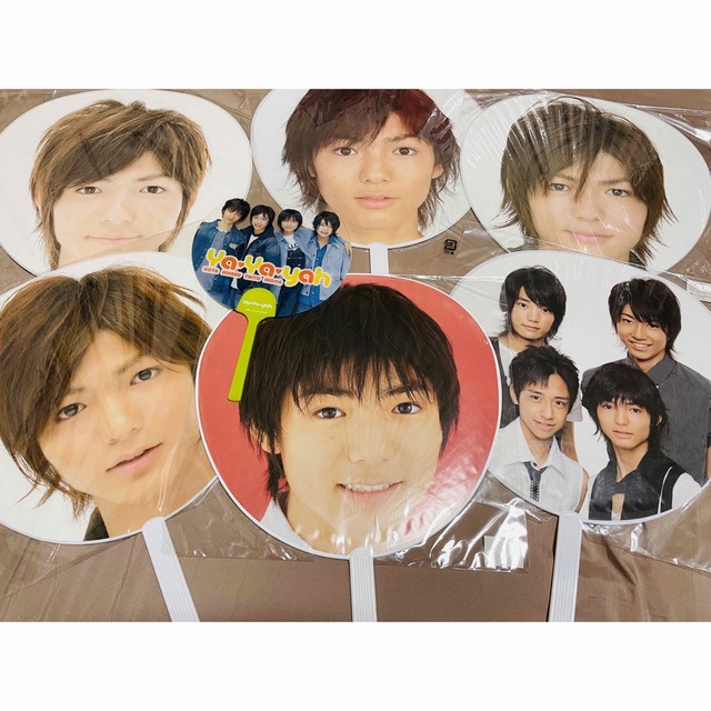 薮宏太　Hey!Say!JUMP 歴代うちわ　団扇　Ya-ya-yah Jr.