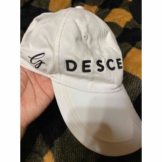 デサント(DESCENTE)のデサントゴルフ＊DESCENTEロゴ刺繍キャップ(ウエア)