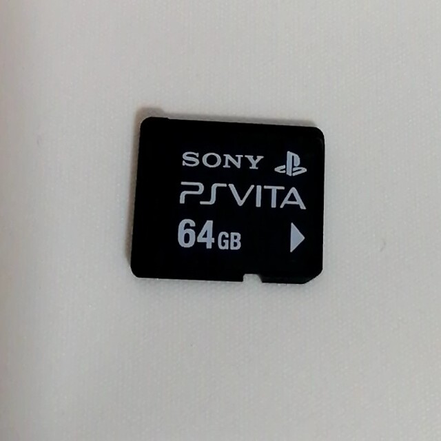PlayStation Vita(プレイステーションヴィータ)のpsvita メモリーカード 64GB エンタメ/ホビーのゲームソフト/ゲーム機本体(その他)の商品写真