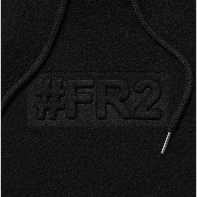 fr2  Logo Eco Fur Hoodie