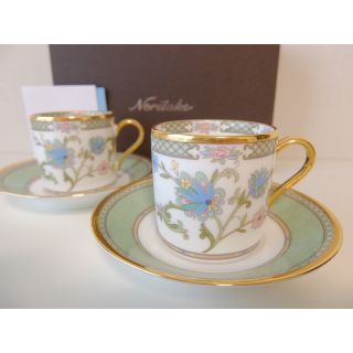 ノリタケ(Noritake)の【新品未使用】ノリタケ　ヨシノ　カップ&ソーサー2客セット(食器)