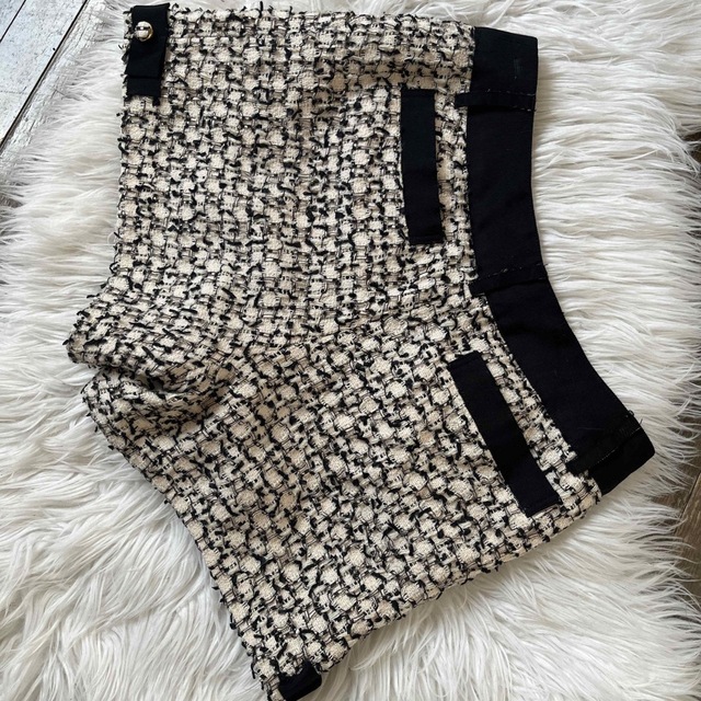 Cynthia Rowley ツイードジャケット、ショートパンツ セットアップの通販 by me シンシアローリー レオパードセットアップ