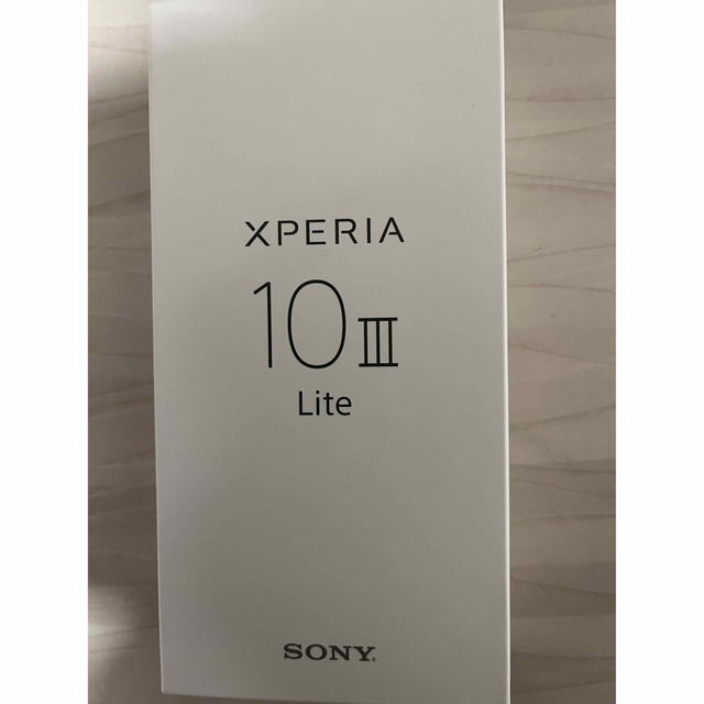 【新品未開封】Sony Xperia 10 III Lite ブラック