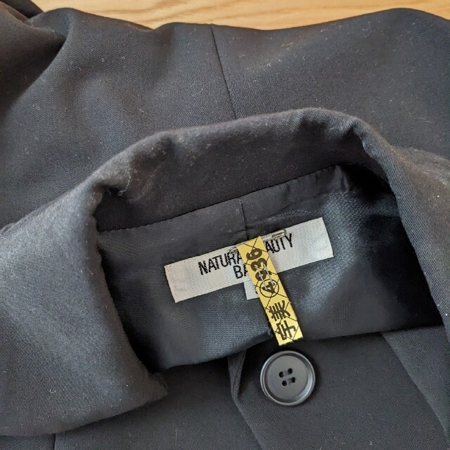 NATURAL BEAUTY BASIC(ナチュラルビューティーベーシック)のNaturalBeautybasic レディース スーツ ブラック レディースのフォーマル/ドレス(スーツ)の商品写真