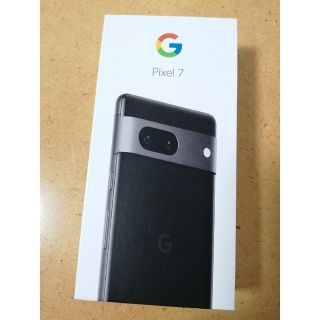 グーグルピクセル(Google Pixel)の新品 Google Pixel7 128GB obsidian 黒(スマートフォン本体)