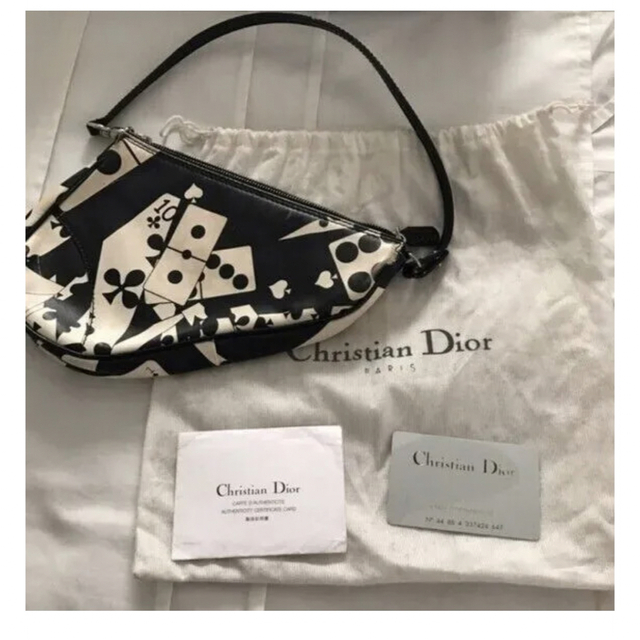愛用  Christian Dior - ディオール　サイコロ　サドルバッグ ショルダーバッグ