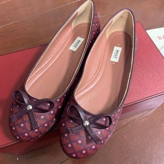 バリー(Bally)の新品　BALLY バリー　バレエシューズ　23.5〜24.0 モノグラム(バレエシューズ)