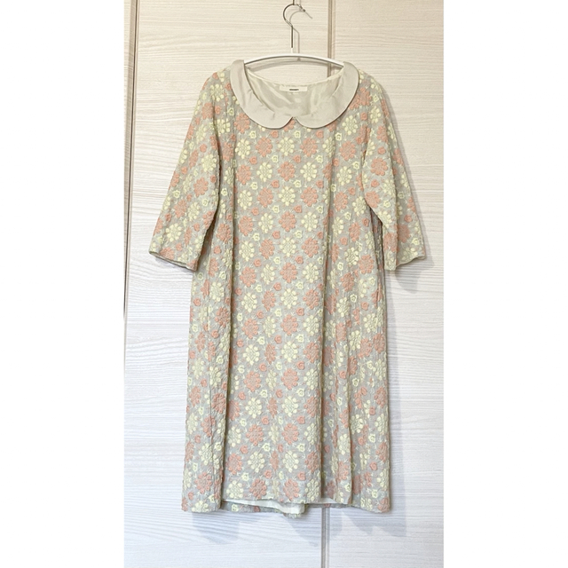 nesessaire - ネセセア nesessaire 刺繍ワンピースの通販 by
