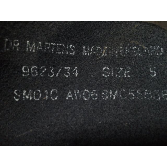 【激レア】Dr.Martens 英国製 クレイジーボム UK5 厚底 14ホール 7