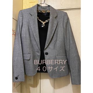 バーバリー(BURBERRY)のお値下げ❣️【美品】BURBERRY バーバリーテーラードジャケット40サイズ(テーラードジャケット)