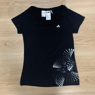 アディダス(adidas)のadidas　Tシャツ　レディース（M）(Tシャツ(半袖/袖なし))