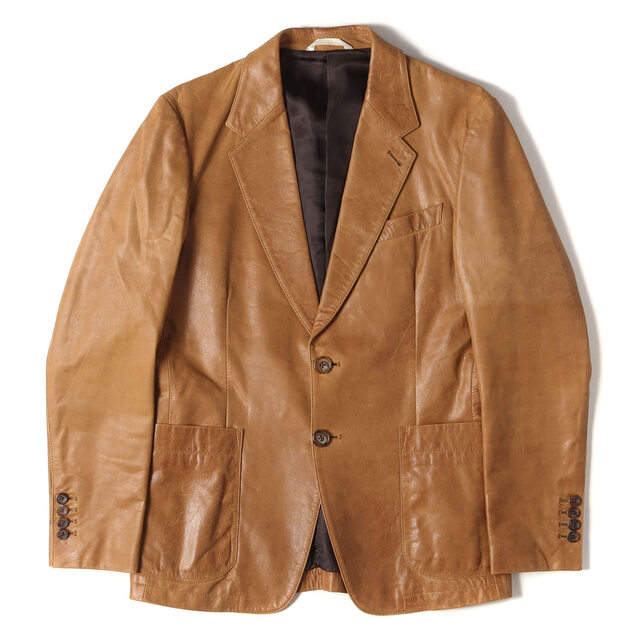 Paul Smith ポールスミス ジャケット シープスキン ラム レザー 2B