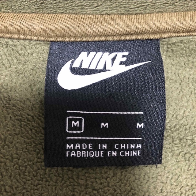 NIKE - NIKE ナイキ ジップアップ フリースジャケット 刺繍ロゴ M