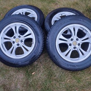 225/65R17　スタッドレスタイヤホイール4本セット(タイヤ・ホイールセット)