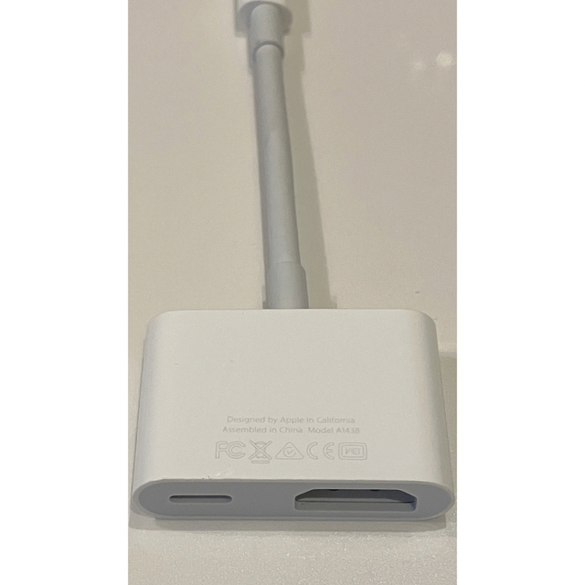 【純正品】APPLE Lightning DigitaL AVアダプタ