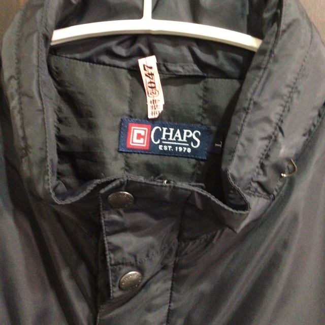 CHAPS ナイロンジャケット　ブラック　黒　メンズM