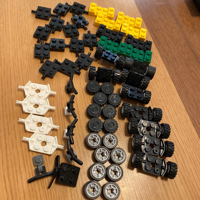 Lego - 大量！タイヤ レゴ互換品 ブロック車タイヤ等 ジャンク品の通販