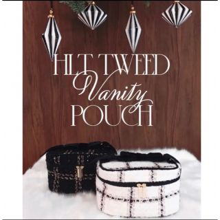 ハーリップトゥ(Her lip to)のherlipto Tweed Vanity Pouch 新品(ポーチ)