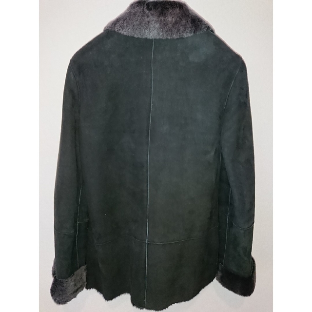 バックスキンコート 裏毛皮 イタリア製 レディースのジャケット/アウター(毛皮/ファーコート)の商品写真