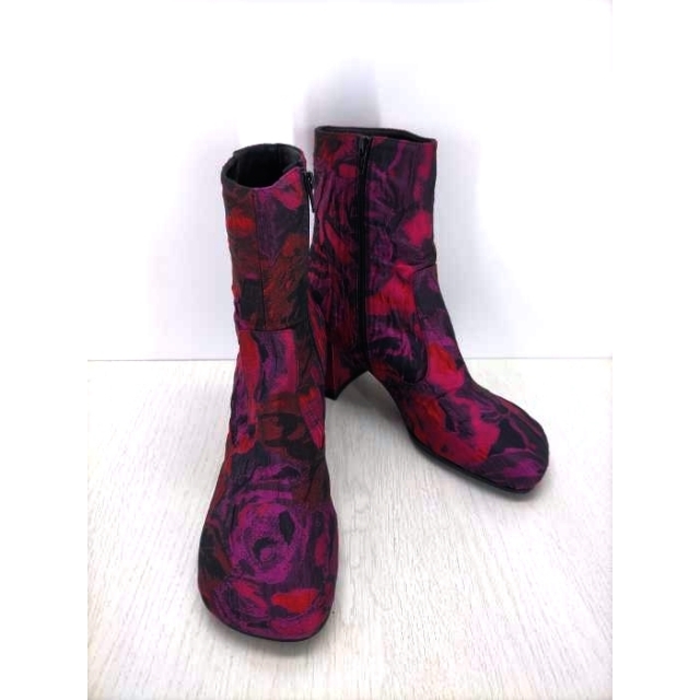 dries van noten ドリスヴァンノッテン ブーツ 花柄 19aw