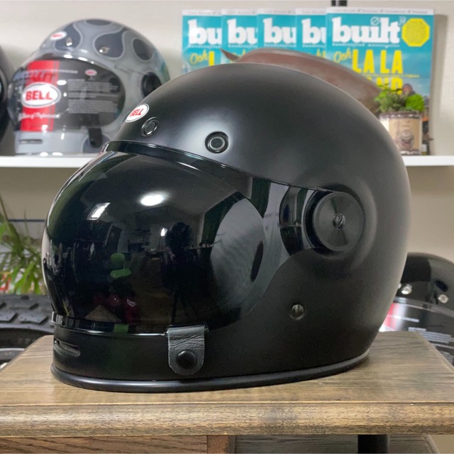 在庫僅少】 BELL マットブラック/L ブリット ベル BULLITT 中古美品