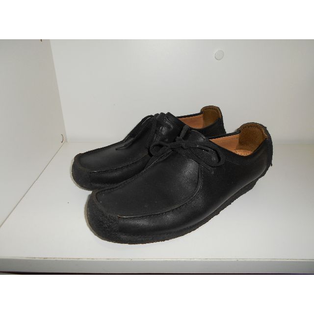 022111● Clarks レザー ワラビー UK 8 1/2 G