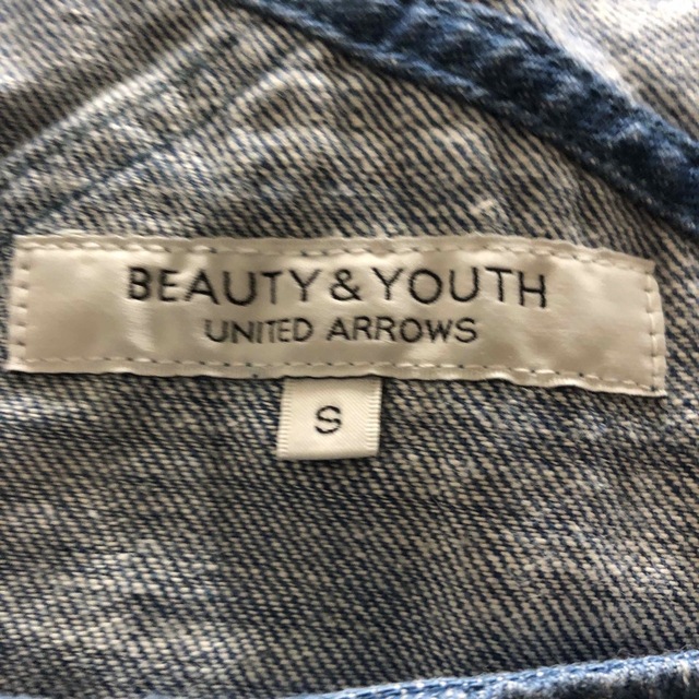 BEAUTY&YOUTH UNITED ARROWS(ビューティアンドユースユナイテッドアローズ)のオーバーオール　デニムスカート　S レディースのパンツ(サロペット/オーバーオール)の商品写真