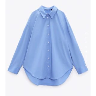 ザラ(ZARA)のポプリンシャツ(シャツ/ブラウス(長袖/七分))