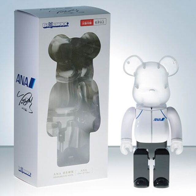 BE@RBRICK(ベアブリック)のYUZU×BE＠RBRICK for ANA ANA ジャージ 400％ 新品 エンタメ/ホビーのタレントグッズ(スポーツ選手)の商品写真