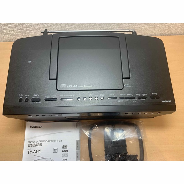 東芝 ハイレゾ対応 Bluetooth/SD/USB/CDラジオ TY-AH1 3