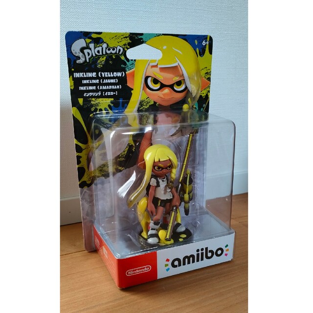 任天堂(ニンテンドウ)のスプラトゥーン3　amiibo　アミーボ　イカリング　イエロー エンタメ/ホビーのゲームソフト/ゲーム機本体(その他)の商品写真