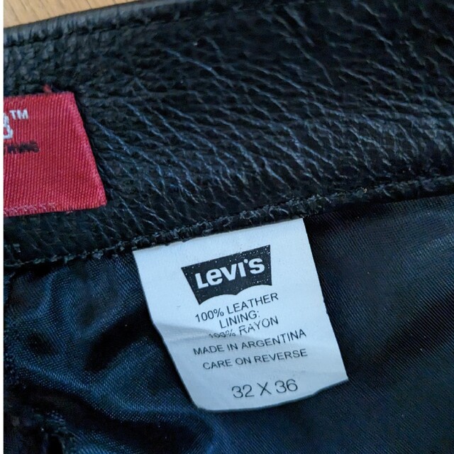 Levi's(リーバイス)のLEVI'S　革パン メンズのパンツ(その他)の商品写真