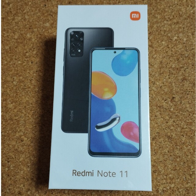 スマートフォン本体Xiaomi Redmi Note 11 トワイライト ブルー SIMフリ―