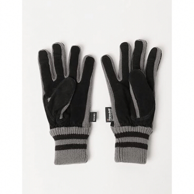BEAMS(ビームス)の【ジーコ様専用】　新品　BEAMS手袋　ブラック　22センチ メンズのファッション小物(手袋)の商品写真