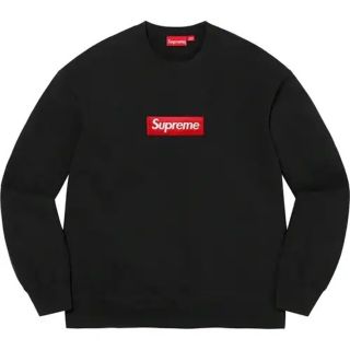 シュプリーム(Supreme)のL Supreme Box Logo Crewneck Black ブラック(スウェット)