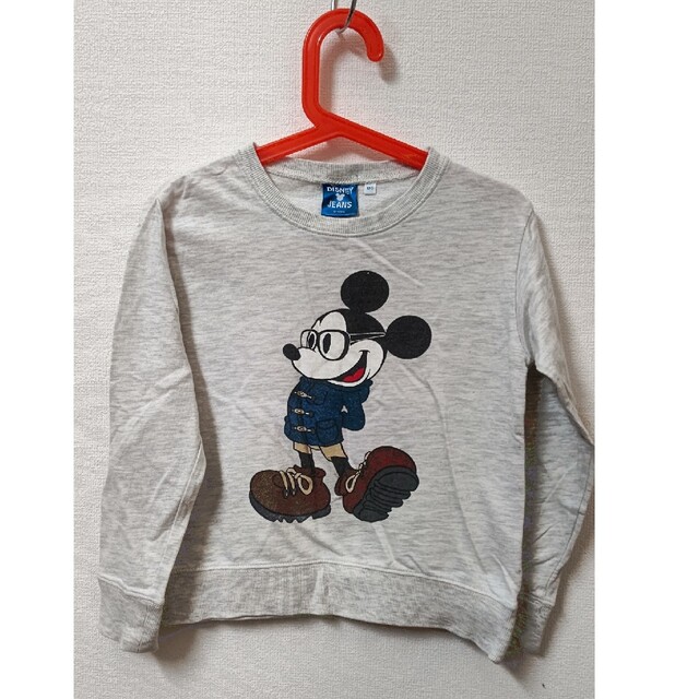 Disney(ディズニー)のミッキーマウス　トップス　120 キッズ/ベビー/マタニティのキッズ服男の子用(90cm~)(Tシャツ/カットソー)の商品写真