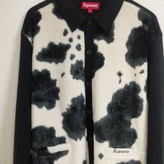 登坂広臣着用 Supreme 21FW Cow Print Cardigan L-