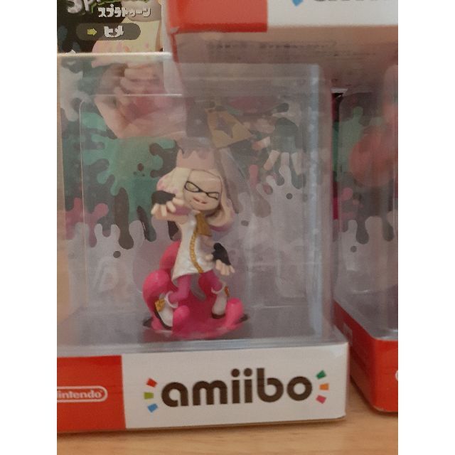 フィギュアamiibo ヒメ タコ タコガール スプラトゥーン 未使用