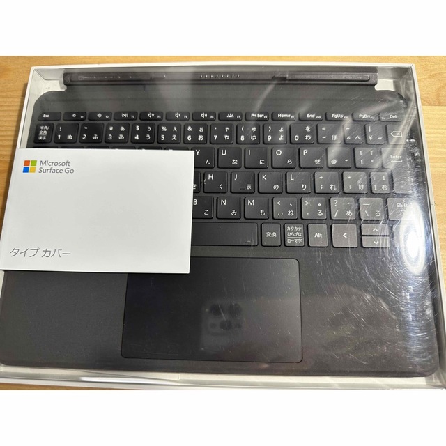 Microsoft(マイクロソフト)のSurface Go タイプ カバー ブラック (日本語) KCM-00019 スマホ/家電/カメラのPC/タブレット(PC周辺機器)の商品写真