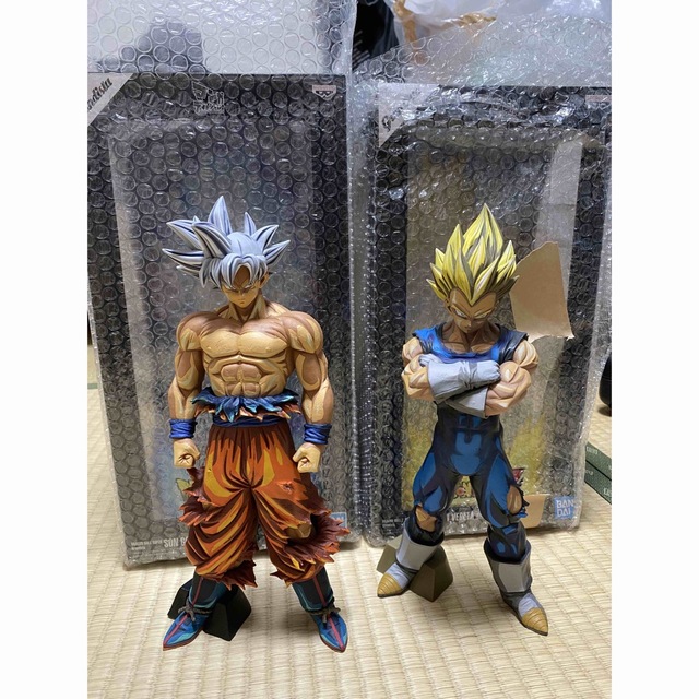 ドラゴンボール　フィギュア　孫悟空\u0026ベジータ2点セット‼️ 国内正規品　新品未開封