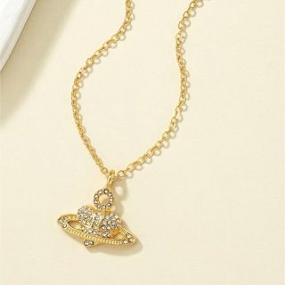 ヴィヴィアンウエストウッド(Vivienne Westwood)のvivienne westwood ネックレス　ハート　ゴールド　限定価格(ネックレス)