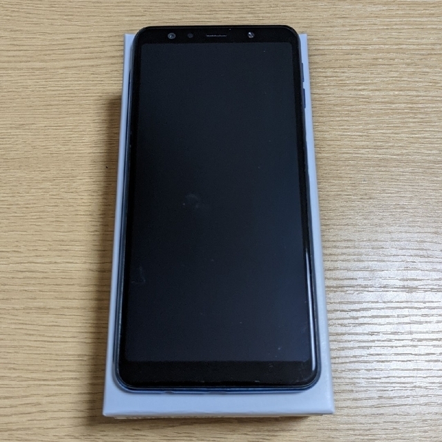Galaxy A7 ブルー 64GB モバイルスマートフォン/携帯電話