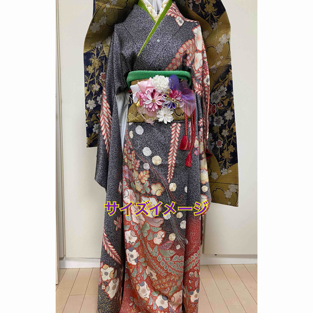 帯締め飾り 帯留め 成人式 振袖 ハンドメイド